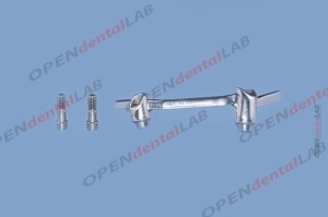 Belka na implantach, frezowana Crowns CoCr cad/cam 05 pkt