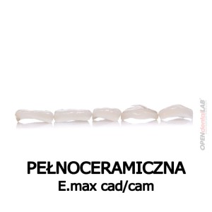 Licówka pełnoceramiczna E.max cad/cam 01pkt
