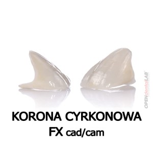 Korona cyrkonowa FX cad/cam 01 pkt